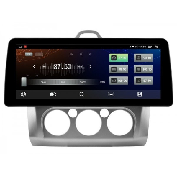 Pantalla ultra fina 12.3" GPS Ford Focus Mk2 Mk3 2004- 2011 Android 13 4G LTE TR4053