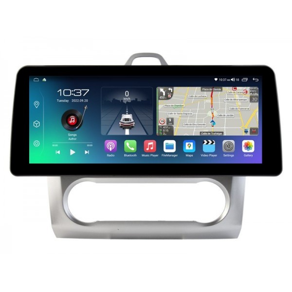 Pantalla ultra fina 12.3" GPS Ford Focus Mk2 Mk3 2004- 2011 Android 13 4G LTE TR4053