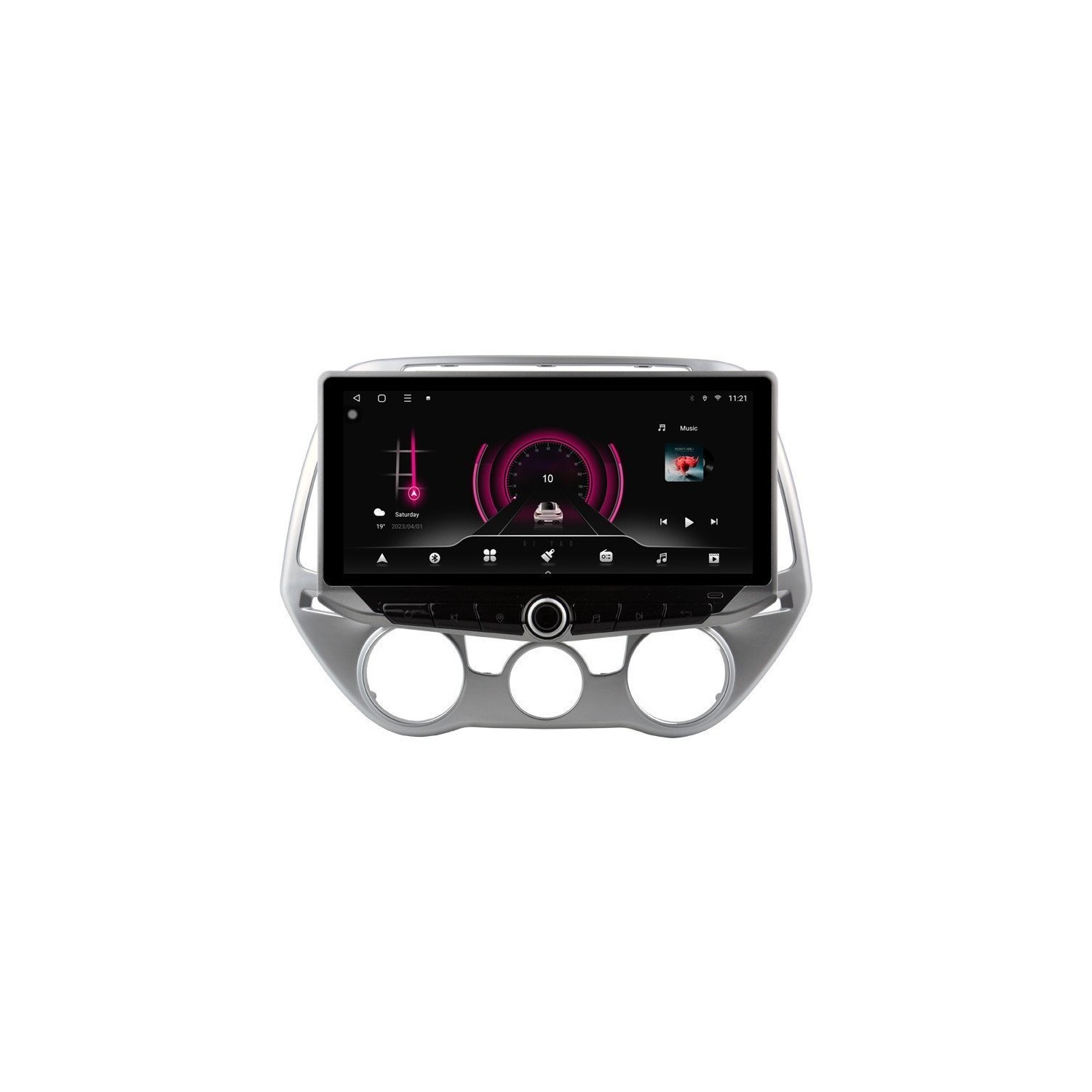 Radio navegador GPS Hyundai i20 pantalla 10.1 Android 14 TR4068