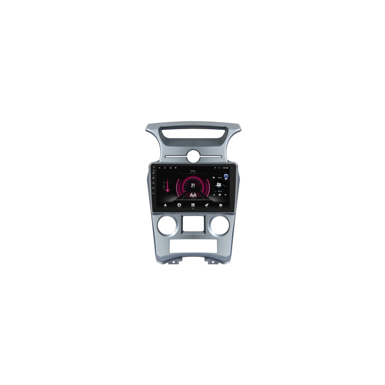 Radio navegador GPS Kia Carens pantalla 9 Android 13 TR3975