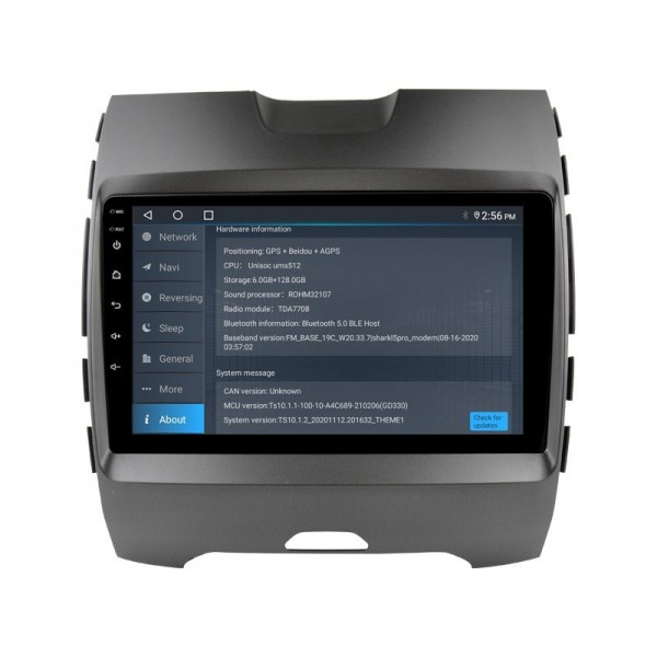 Radio navegador GPS Ford Edge 2 pantalla 10.1 Android 14 TR4071