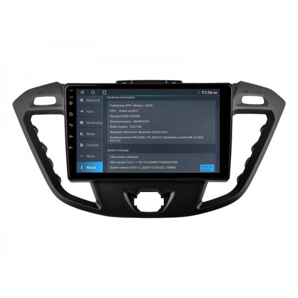 Radio GPS head unit Ford Transit, Ford Tourneo screen 10.1 Android 14 TR4073
