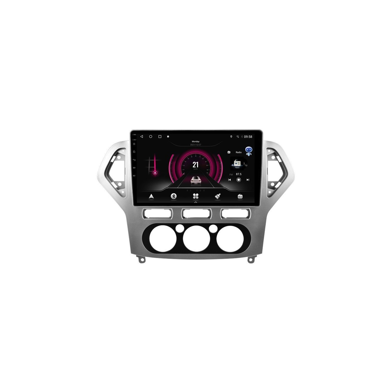 Radio GPS head unit Ford Mondeo MK4 screen 10.1 Android 14 TR4074