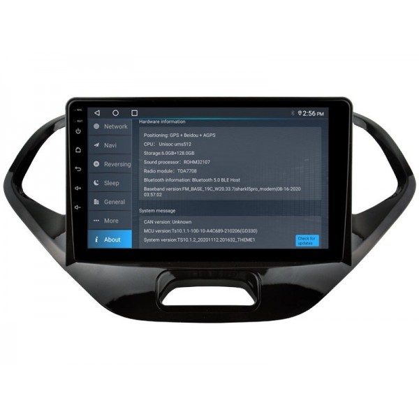 Radio GPS head unit Ford Ka screen 10.1 Android 14 TR4076
