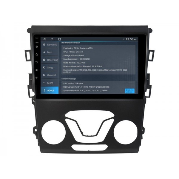 Radio GPS head unit Ford Mondeo 5 screen 10.1 Android 14 TR4079