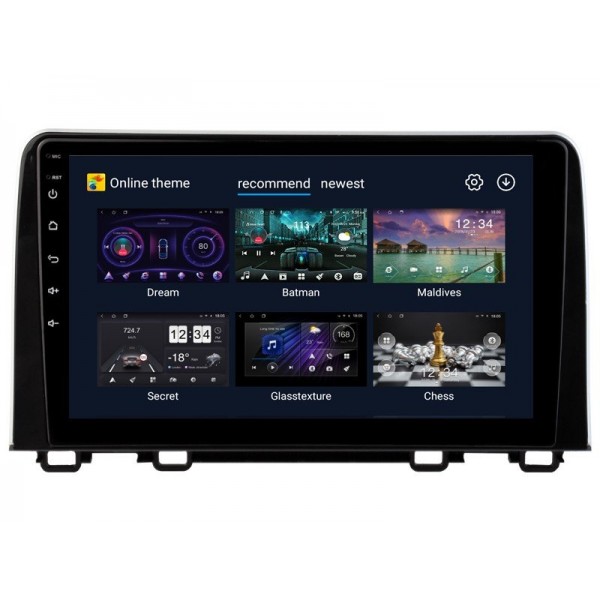 Radio navegador GPS Honda CR-V pantalla 10.1 Android 14 TR4081