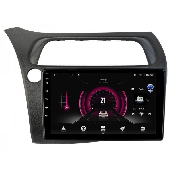 Radio navegador GPS Honda Civic Hatchback (volante a la izquierda) pantalla 10.1 Android 14 TR4082