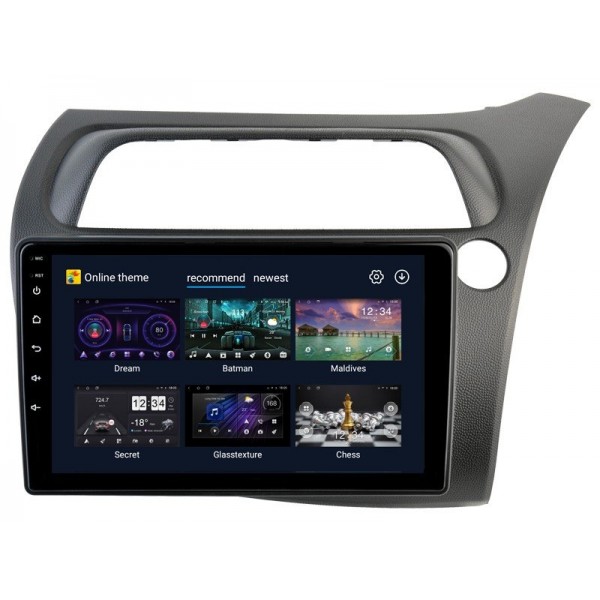 Radio navegador GPS Honda Civic Hatchback (volante a la derecha) pantalla 10.1 Android 14 TR4083