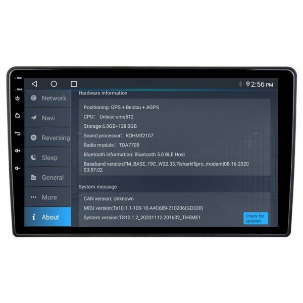 Radio GPS head unit Kia Ceed screen 10.1 Android 14 TR4084