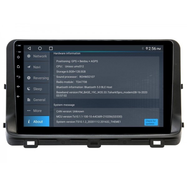 Radio navegador GPS Kia CEED pantalla 10.1 Android 14 TR4085