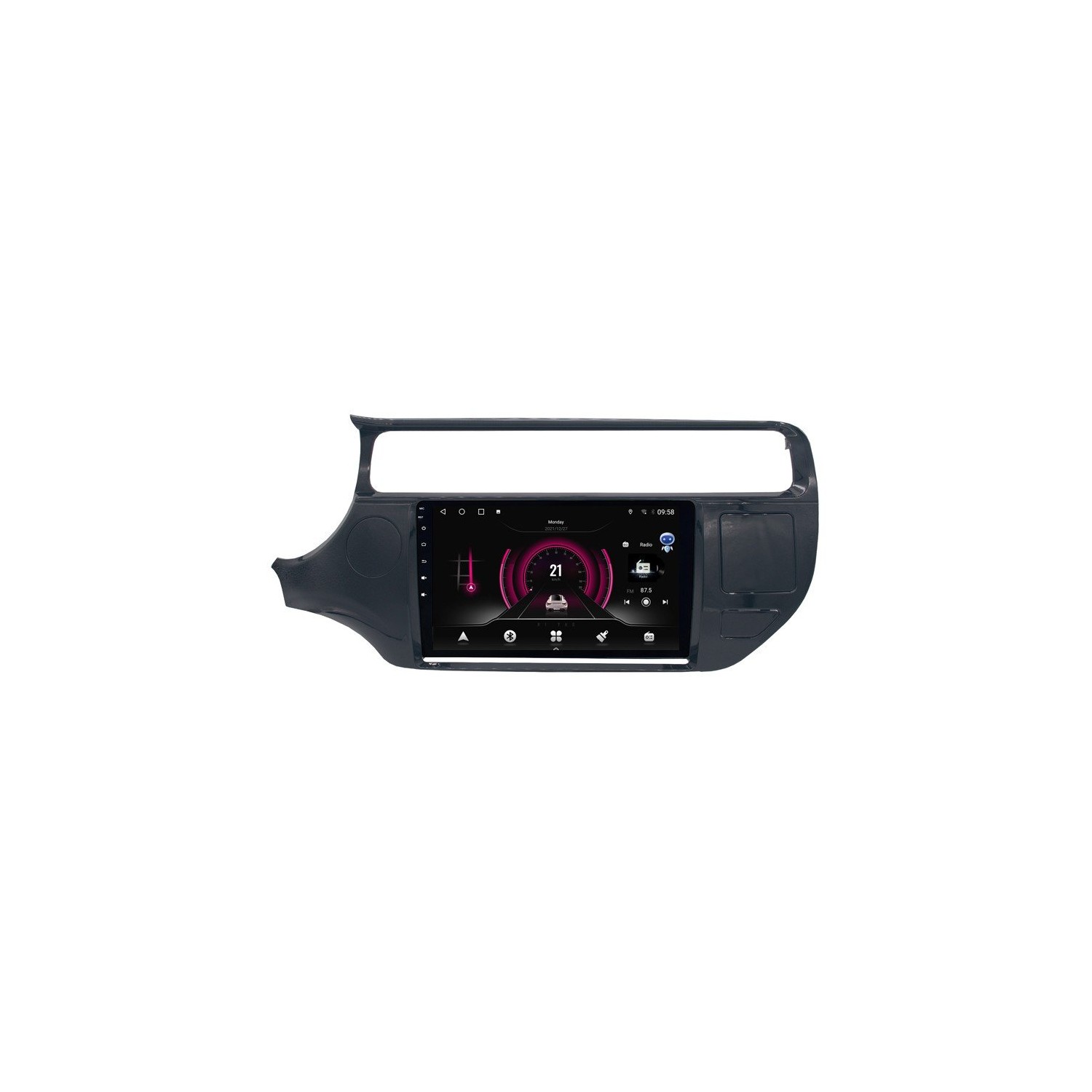 Radio navegador GPS Kia Rio pantalla 10.1 Android 14 TR4091