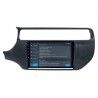 Radio navegador GPS Kia Rio pantalla 10.1 Android 14 TR4091