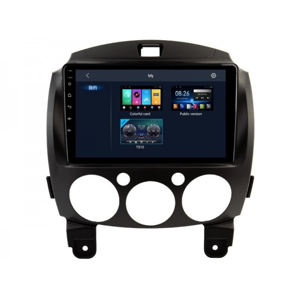 Radio navegador GPS Mazda 2 pantalla 10.1 Android 14 TR4092