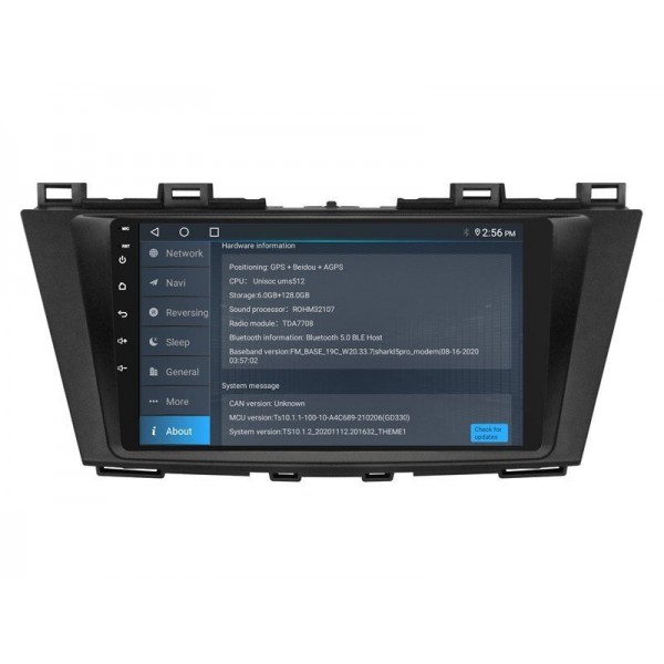 Radio navegador GPS Mazda 5 pantalla 10.1 Android 14 TR4094
