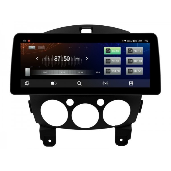 Head unit ultra thin screen 12.3" GPS Mazda 2 Android 13 TR4098