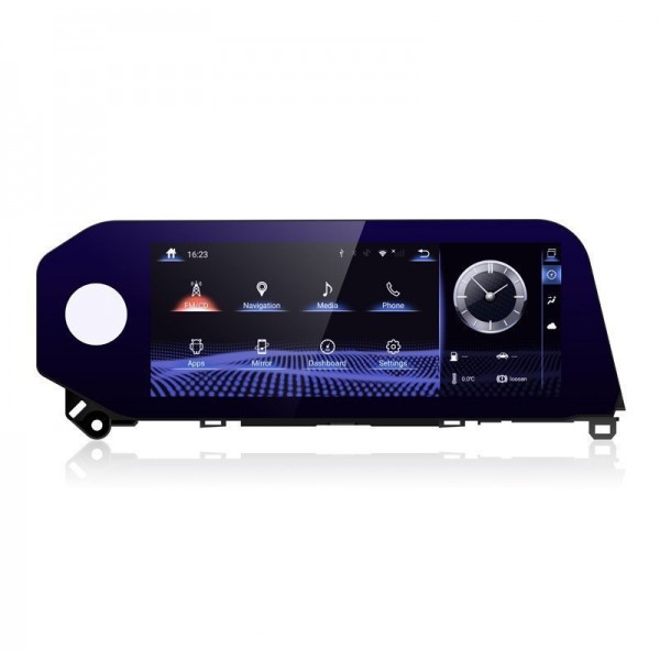 Head unit ultra thin screen 12.3" GPS Lexus ES Android 13 TR4100