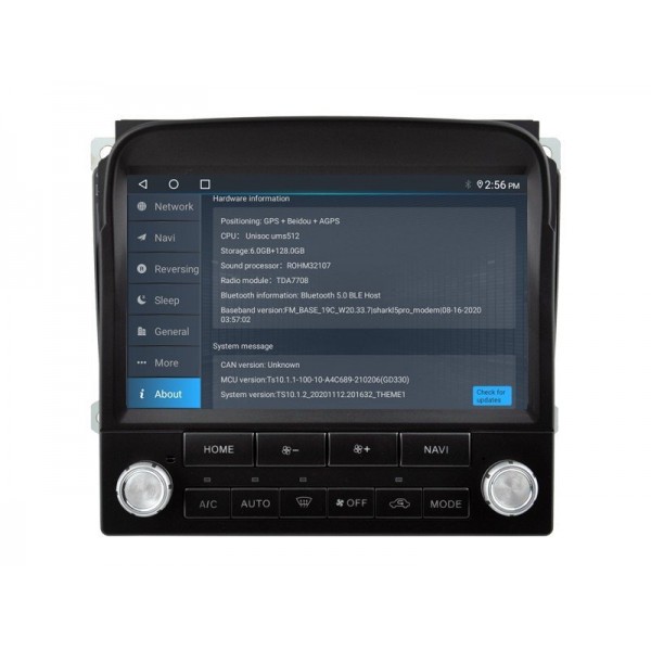 Radio GPS head unit Land Cruiser 100 / Lexus LX470 screen 10.1 Android 14 TR3980