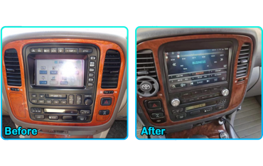 Radio GPS head unit Land Cruiser 100 / Lexus LX470 screen 10.1 Android 14 TR3980