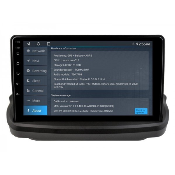 Radio GPS head unit Hyundai Genesis Coupe screen 10.1 Android 14 TR3928