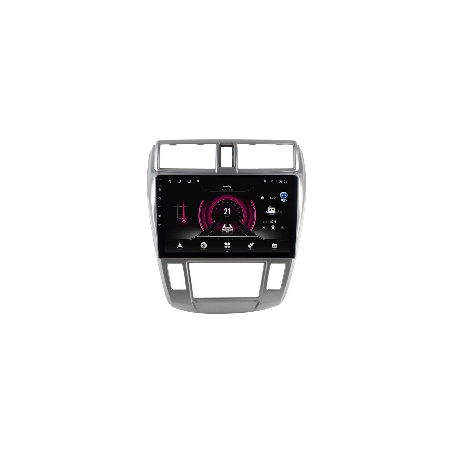 Radio navegador GPS Honda City pantalla 10.1 Android 14 TR4107