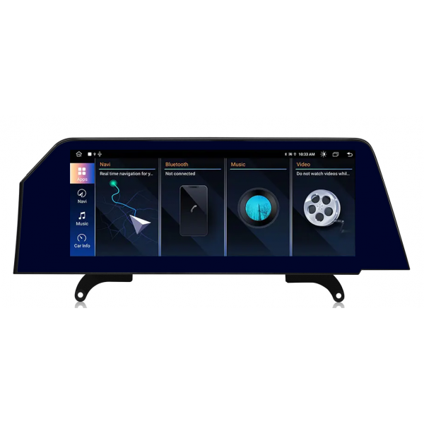 Pantalla 12.3" GPS BMW X5 E70 Android 13 4G LTE TR3983
