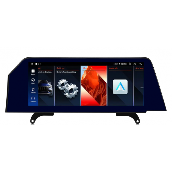 Pantalla 12.3" GPS BMW X5 E70 Android 13 4G LTE TR3983