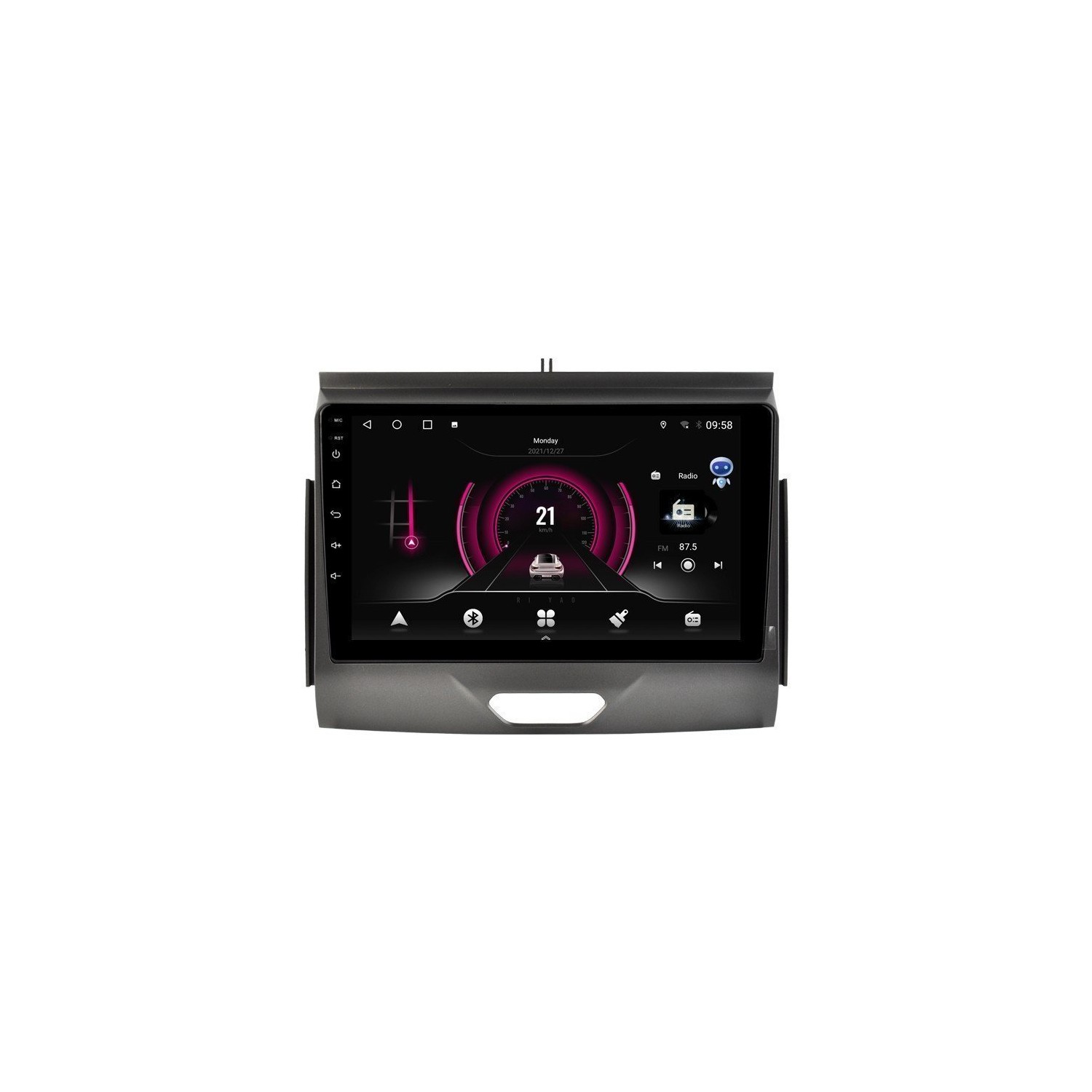 Radio navegador GPS Ford Ranger pantalla 10.1 Android 14 TR4114