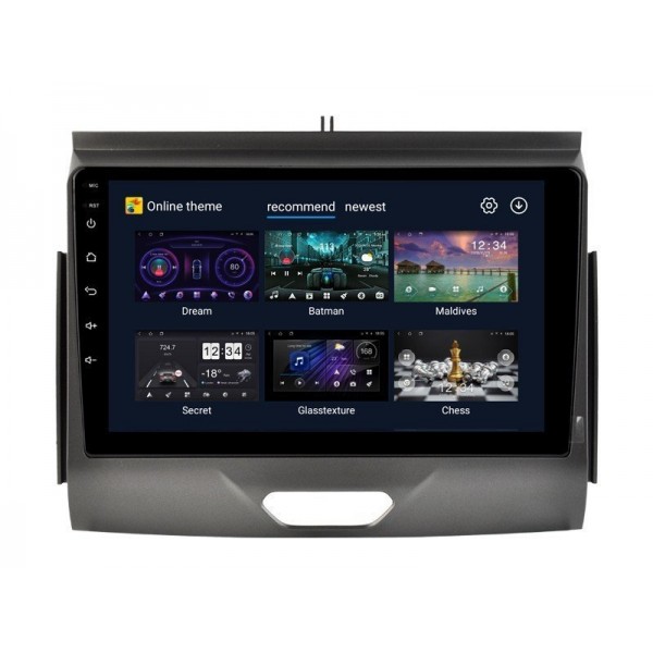 Radio navegador GPS Ford Ranger pantalla 10.1 Android 14 TR4114