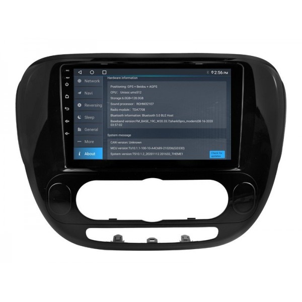 Radio navegador GPS Kia Soul pantalla 10.1 Android 14 TR4120