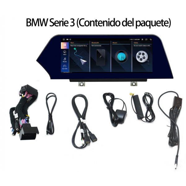 Head unit 10.25" GPS BMW 3 Series F30 F31 F34 Android 13 TR3985