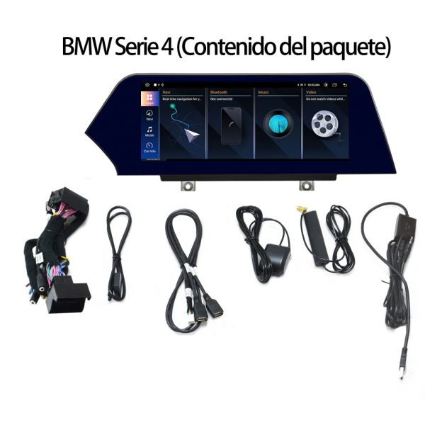 Head unit 10.25" GPS BMW 4 Series F32 F33 F36 Android 13 TR3986