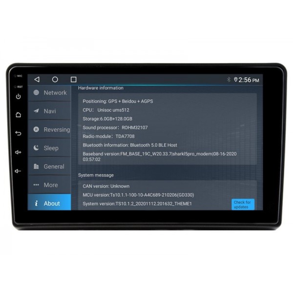 Radio navegador GPS Kia Sorento pantalla 10.1 Android 14 TR4123
