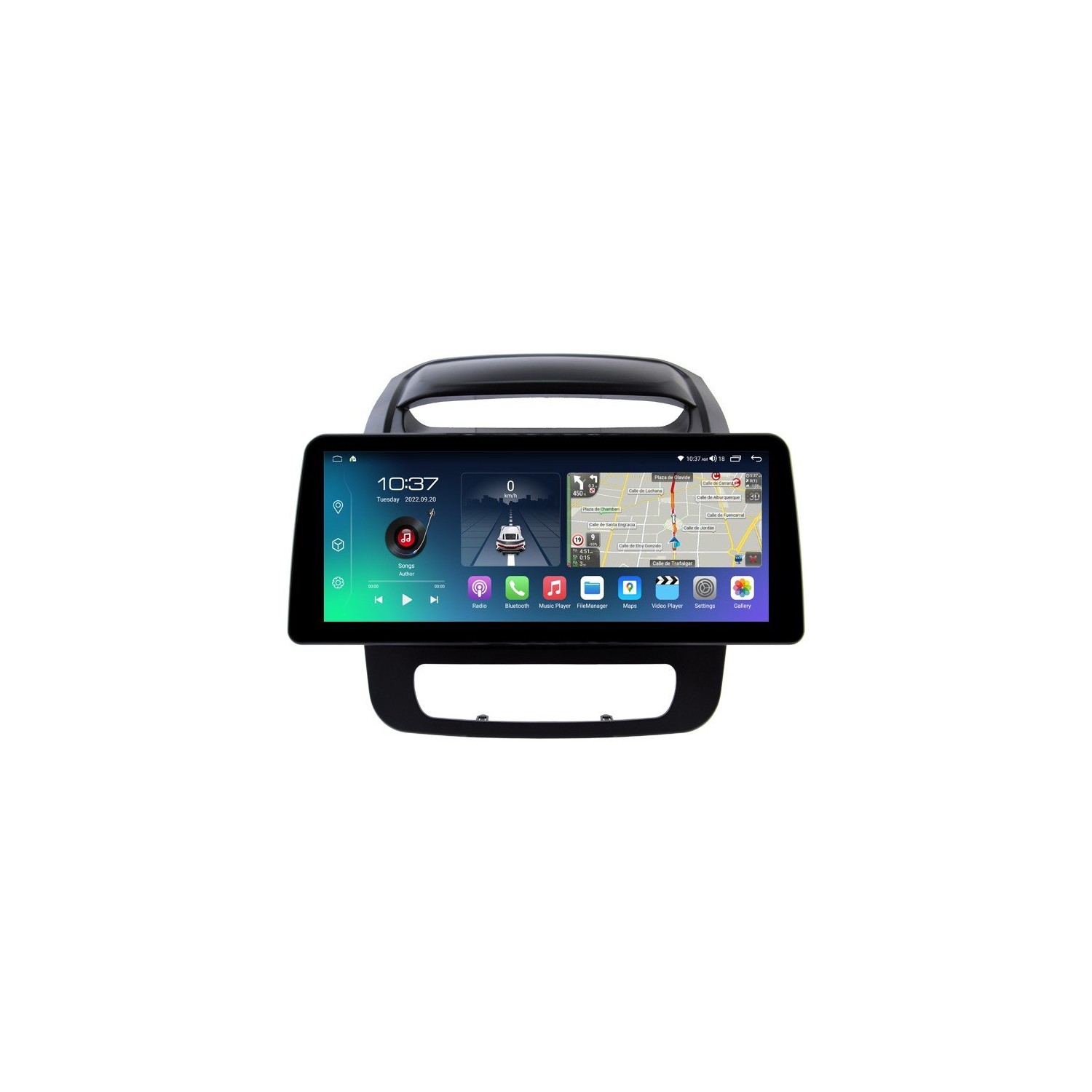 Pantalla ultra fina 12.3" GPS Kia Sorento Android 13 4G LTE TR4124