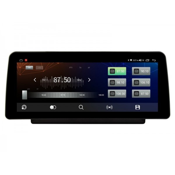 Pantalla ultra fina 12.3" GPS Ford Transit T250, Ford Tourneo, Ford Fiesta, Ford Ecosport Android 13 4G LTE TR4127