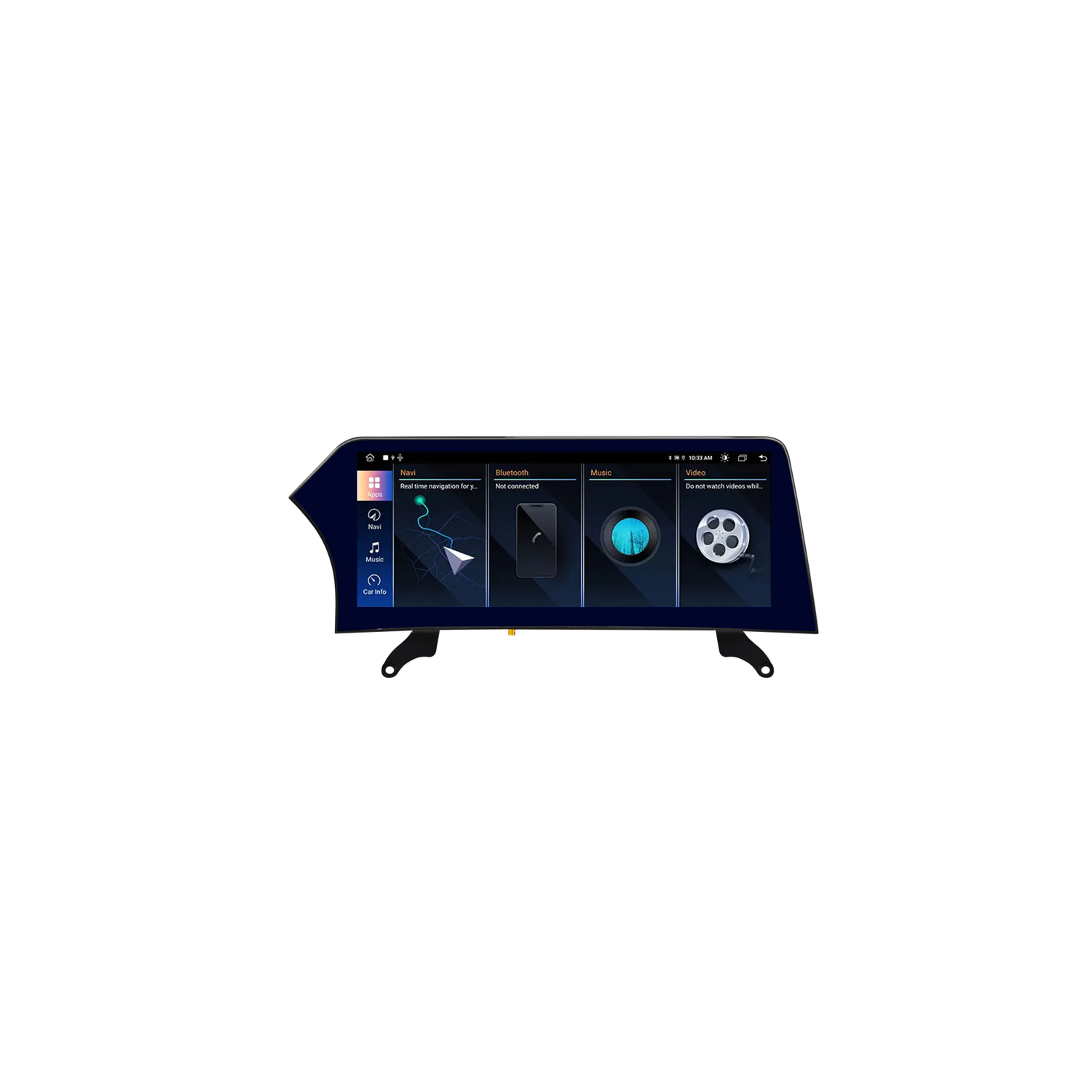 Pantalla 12.3" GPS BMW X3 F25 Android 13 4G LTE TR3990