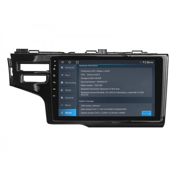 Radio GPS head unit Honda Jazz 3 / Honda Fit 3 screen 10.1 Android 14 TR4135