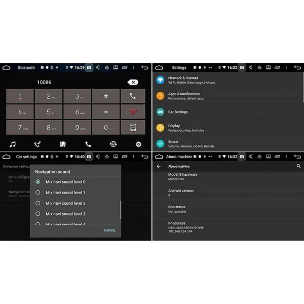 Radio navegador GPS Renault Clio V Android 13  TR3992