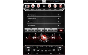 Radio navegador GPS tipo TESLA Renault Clio V ANDROID TR3993
