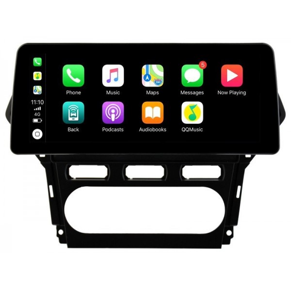 Pantalla ultra fina 12.3 GPS Ford Mondeo 4 Android 13 4G LTE TR4128