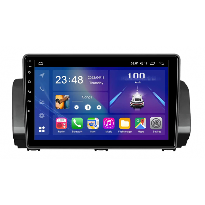 Radio navegador GPS Dacia Sandero pantalla 10.1 Android 14 TR3994