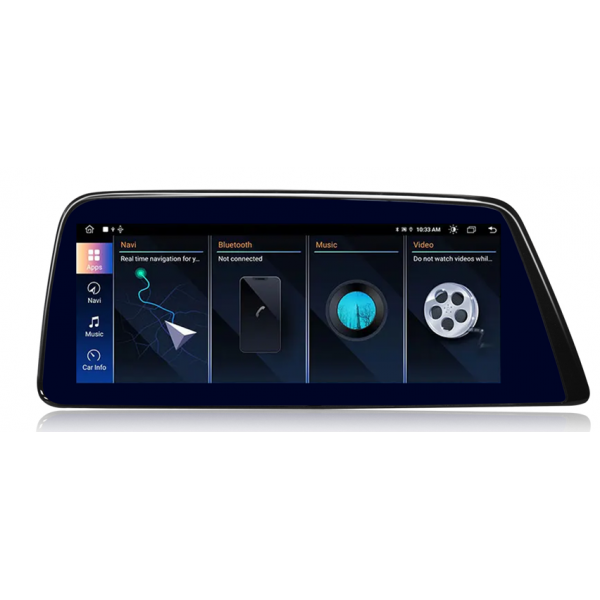 Pantalla 12.3" GPS BMW Serie 3 E90 / E91 / E92 / E93 Android 13 4G LTE TR3996