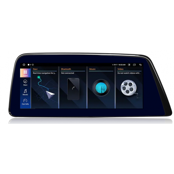 Pantalla 12.3" GPS BMW Serie 5 E60 / E61 Android 13 4G LTE TR3997