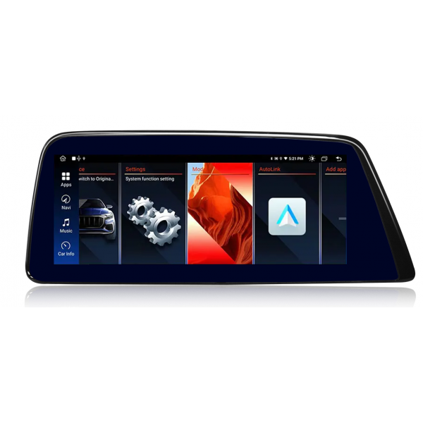 Pantalla 12.3" GPS BMW Serie 5 E60 / E61 Android 13 4G LTE TR3997