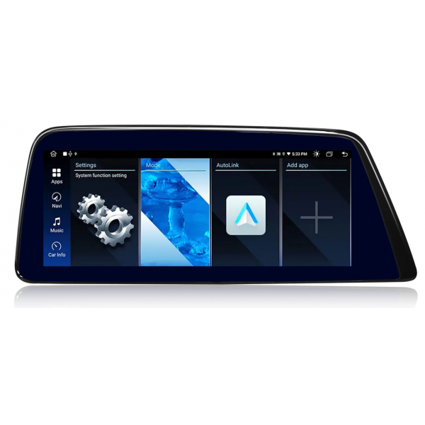 Pantalla 12.3" GPS BMW Serie 5 E60 / E61 Android 13 4G LTE TR3997