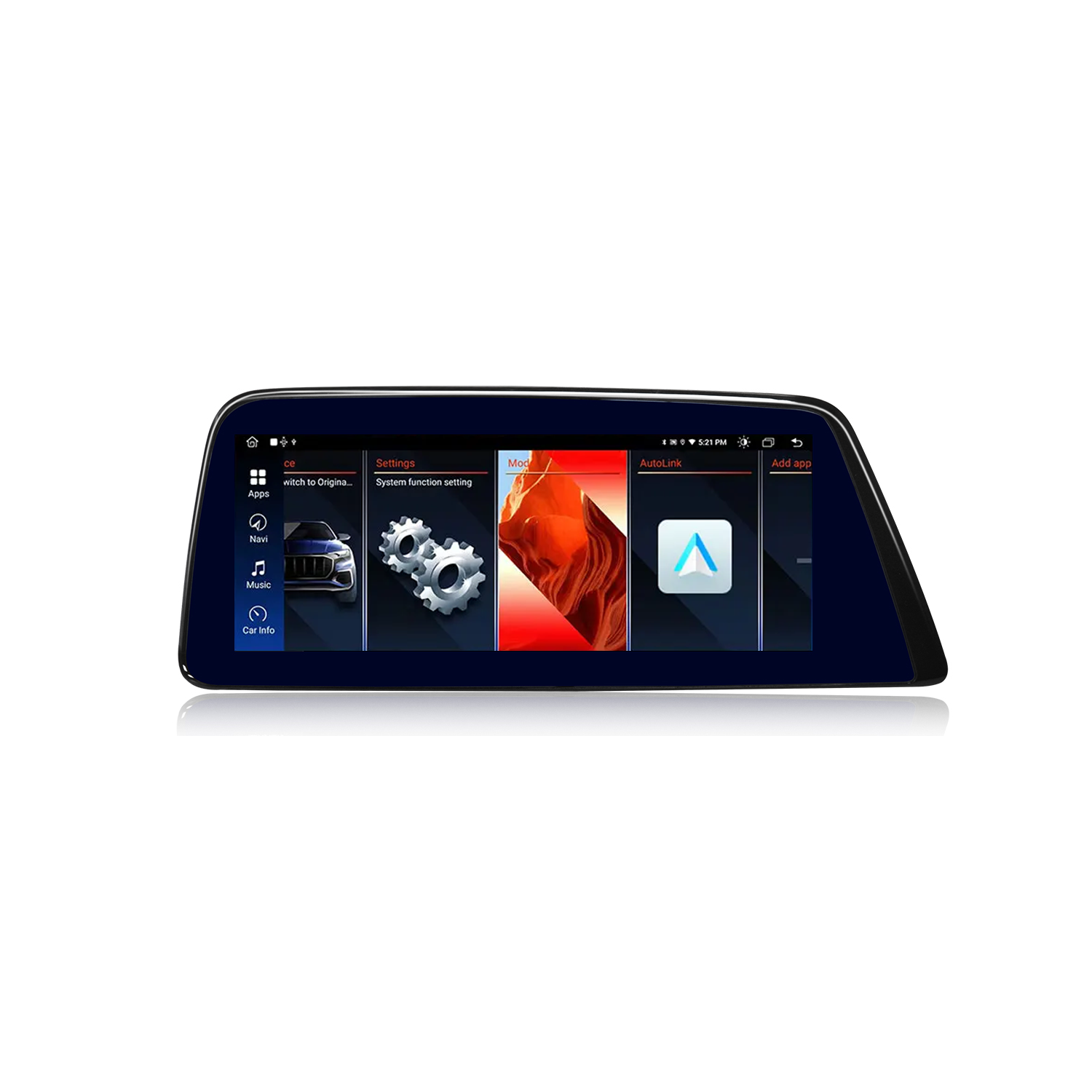 Pantalla 12.3" GPS BMW Serie 6 E63 / E64 Android 13 4G LTE TR3998