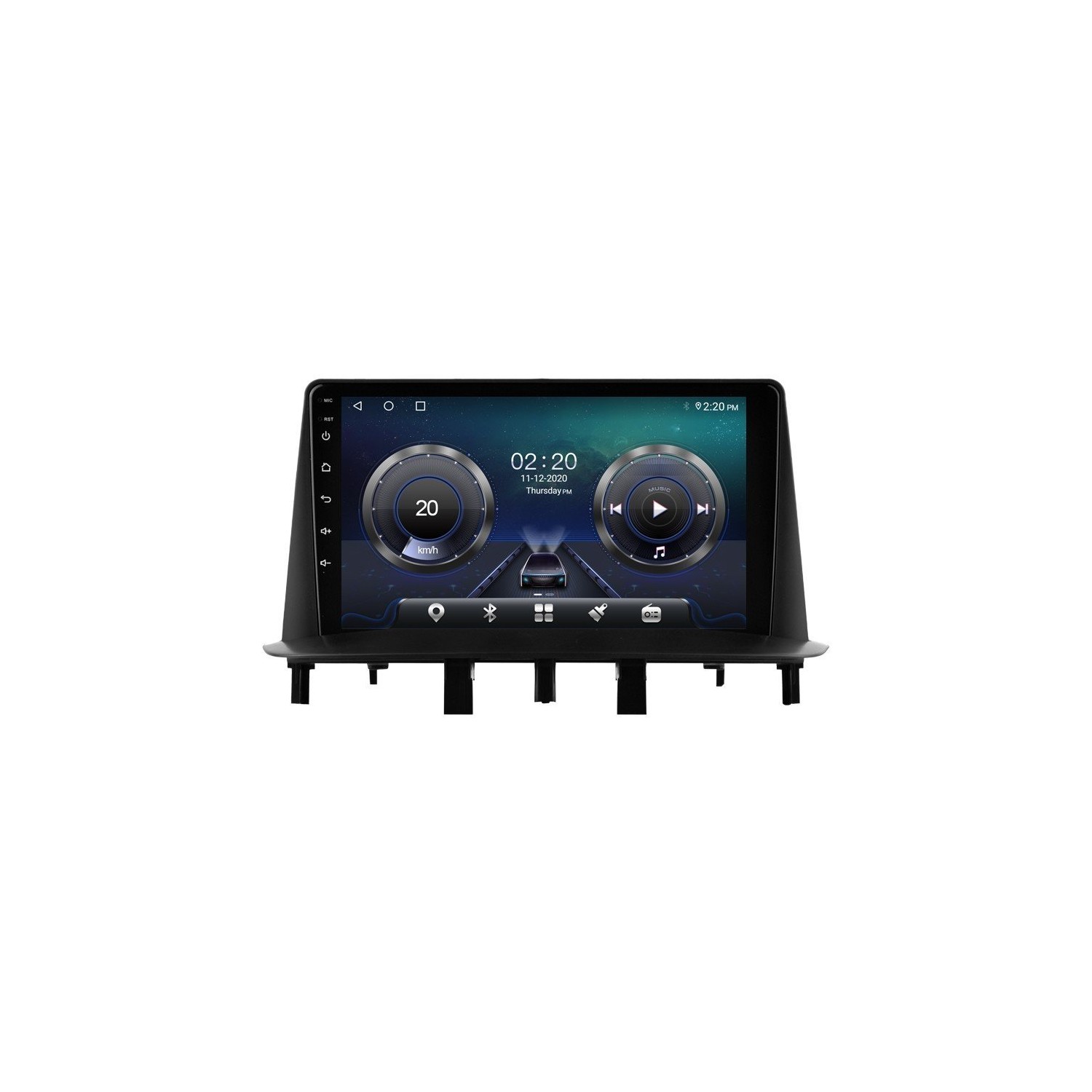 Radio navegador GPS Megane 3 pantalla 10.1 Android 14 TR3999