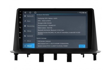 Radio navegador GPS Megane 3 pantalla 10.1 Android 14 TR3999