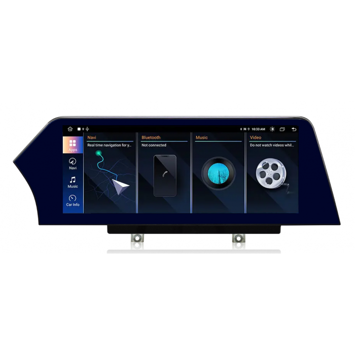 Pantalla 10.25" GPS BMW X2 F39 Android 13 4G LTE TR4137