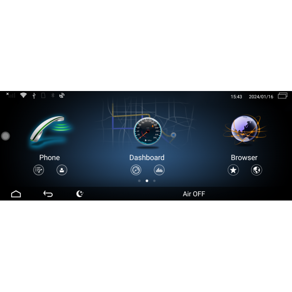 Head unit 14.9" GPS Benz C Class W205 & GLC X253 & V Class W447 Android 13 TR4138