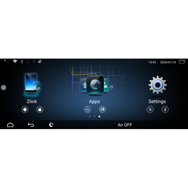 Head unit 14.9" GPS Benz C Class W205 & GLC X253 & V Class W447 Android 13 TR4138